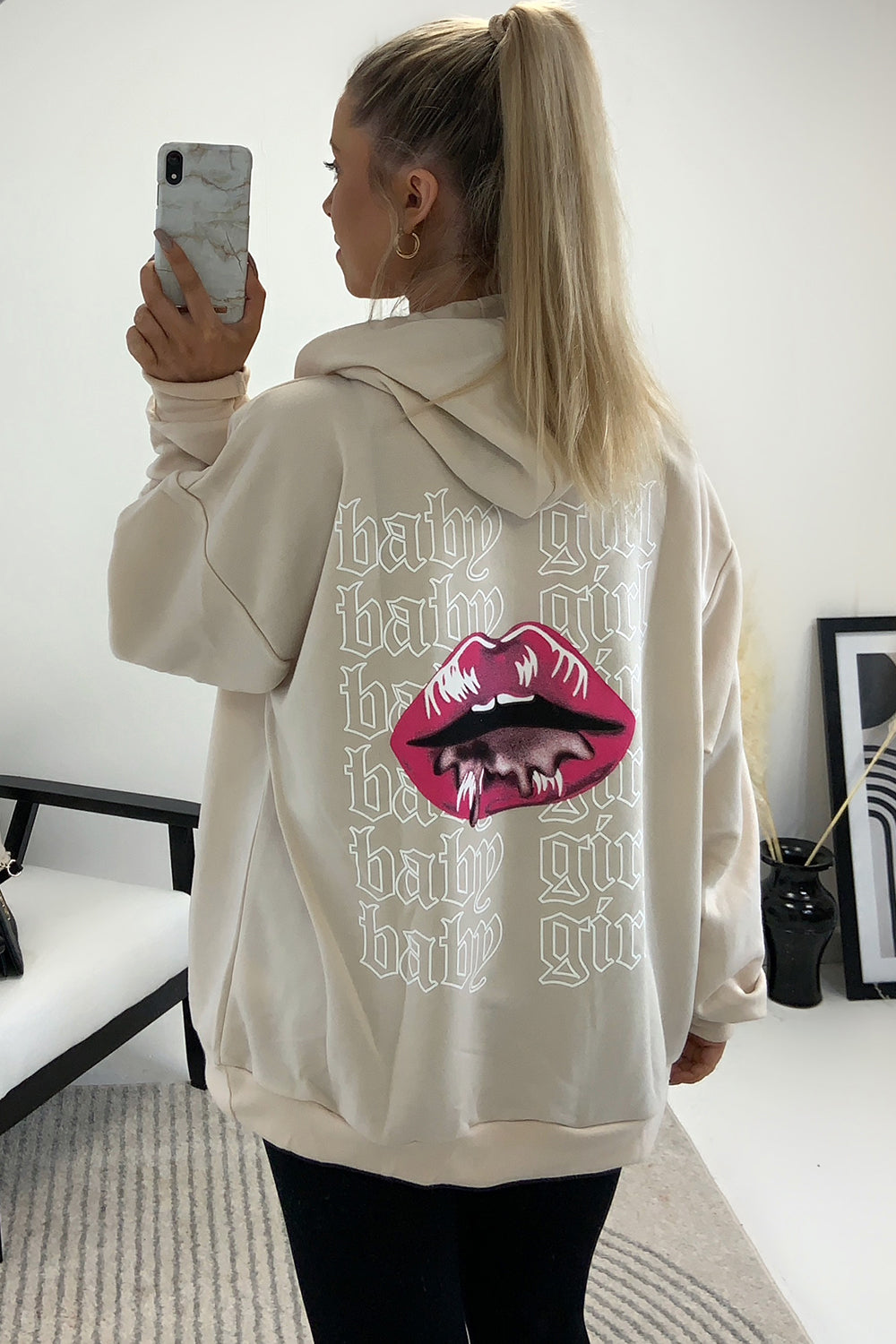 Ivy gold oversized on sale hoodie colourful rebel